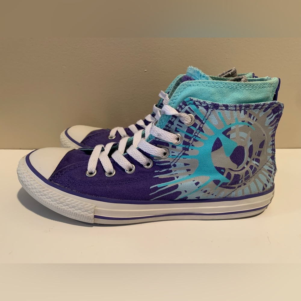 Converse Chuck‎ Taylor All Star Zip Back Spin Art Size 5